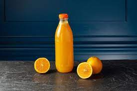 jus d'orange pressé