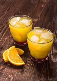 jus d'orange pressé