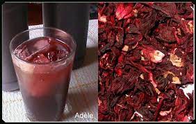 Jus d'hibiscus ( Bissap , dableni ) 
